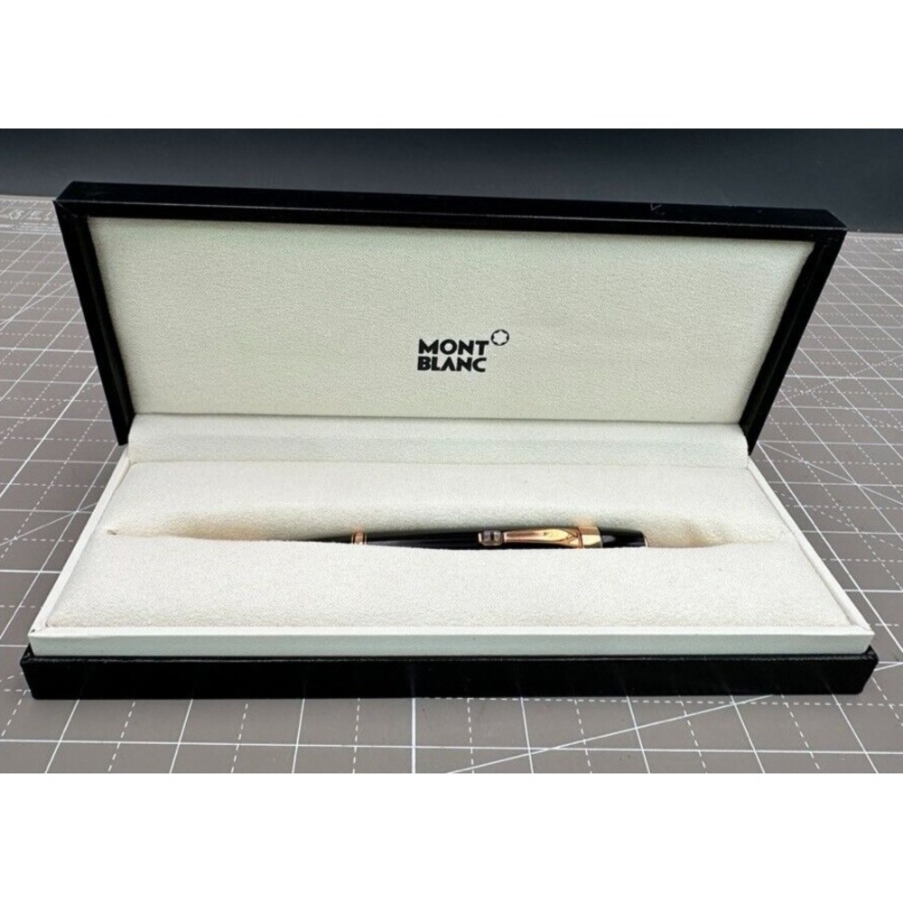 Mont Blanc Pen with Box Germany Signed KN2498899 Germany Semi Precious Stone